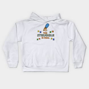 The Struggle is Real Kids Hoodie